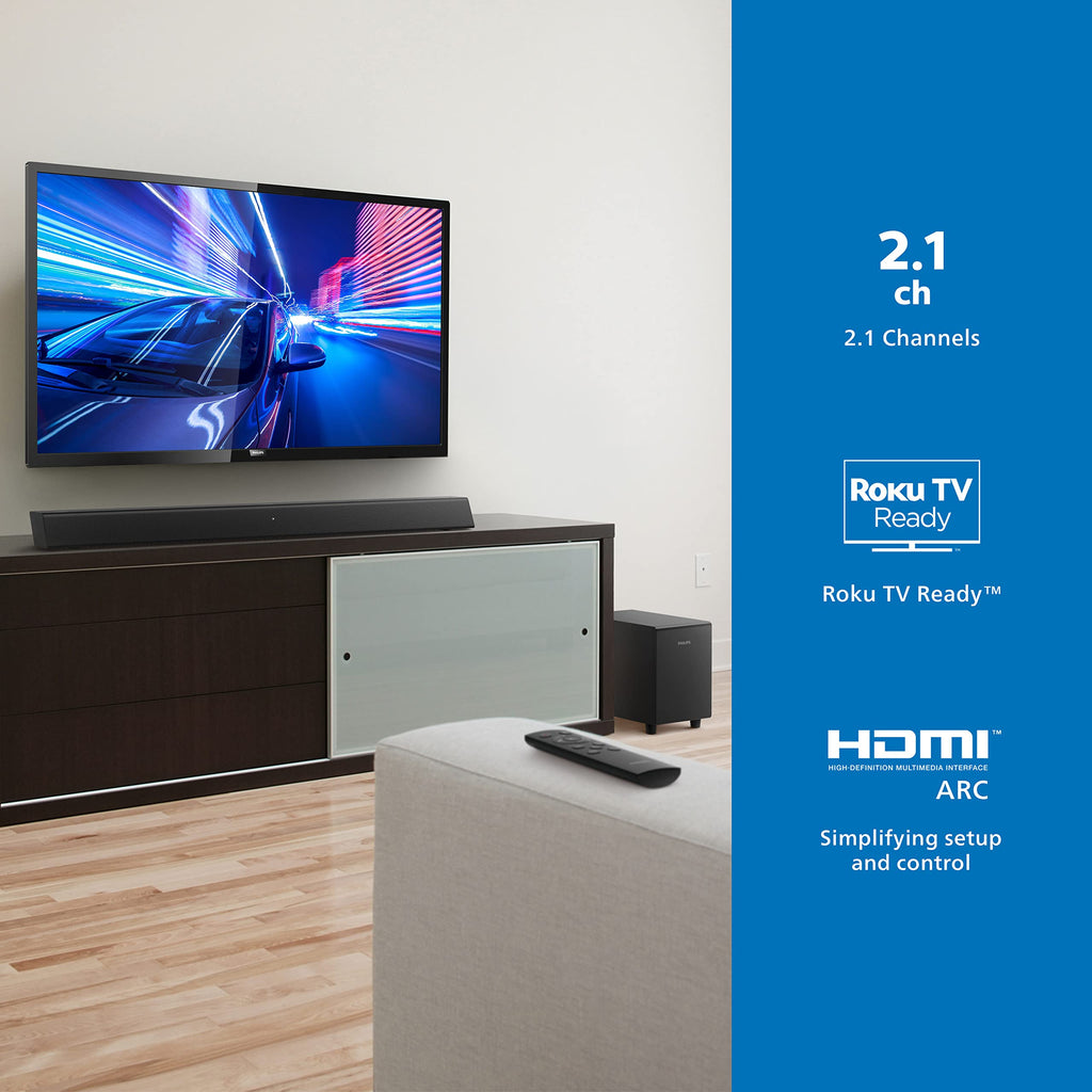 2.1 Channel Soundbar with Wireless Subwoofer R4392