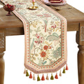 Vintage French Velvet Table Runner Y143