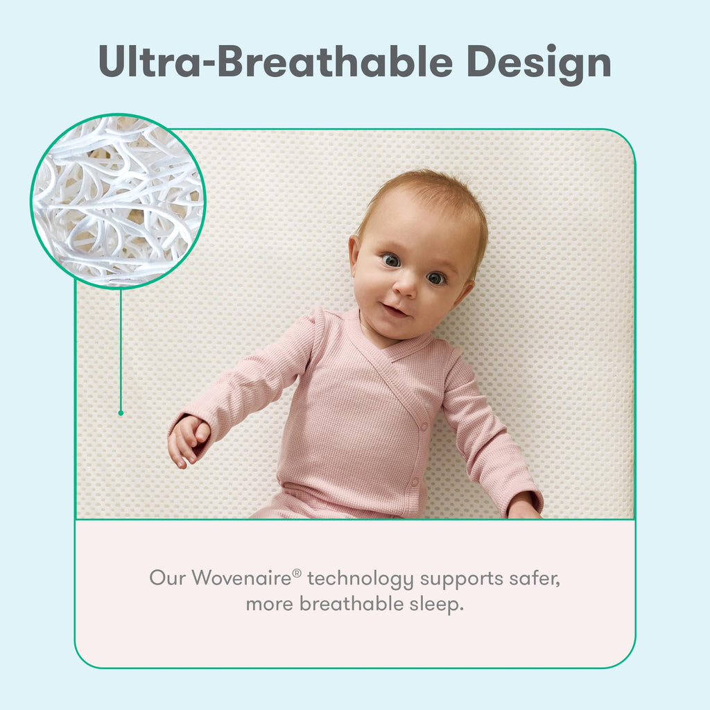 Mini Crib Mattress Breathable Washable P344