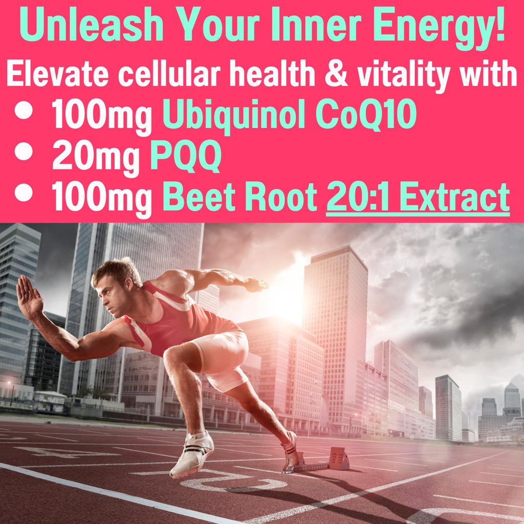 Ubiquinol CoQ10 PQQ Astaxanthin Beets Gummies P106