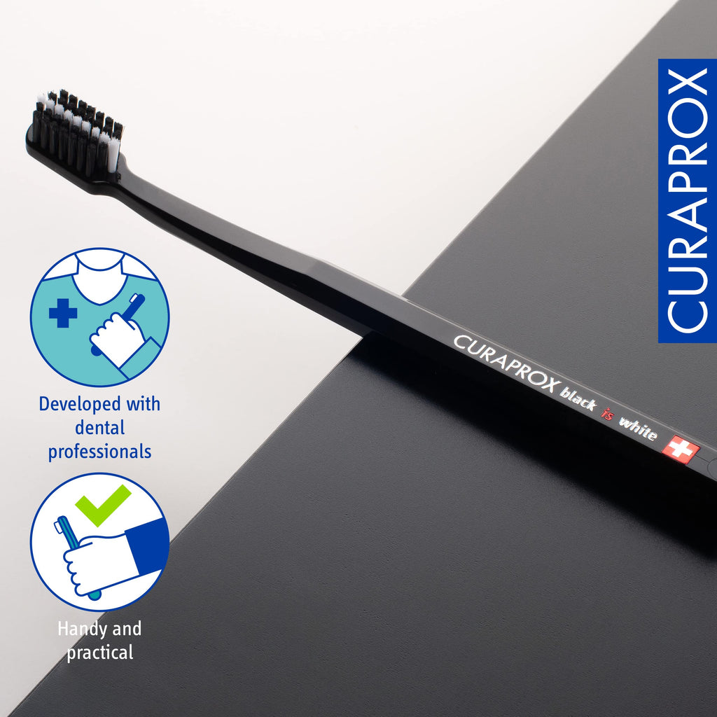 Black 2-Pack Toothbrush D769