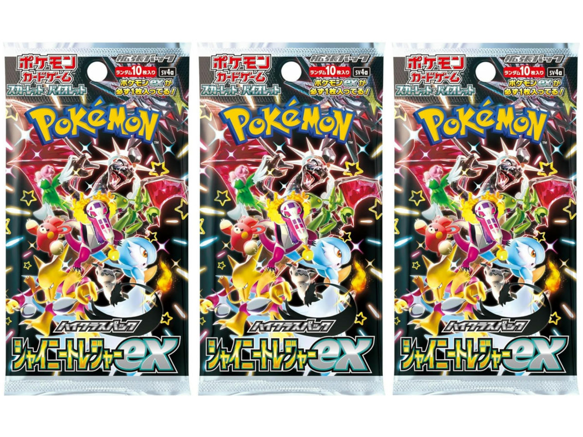 Pokemon Card Game Booster Pack 3 Packs T90560