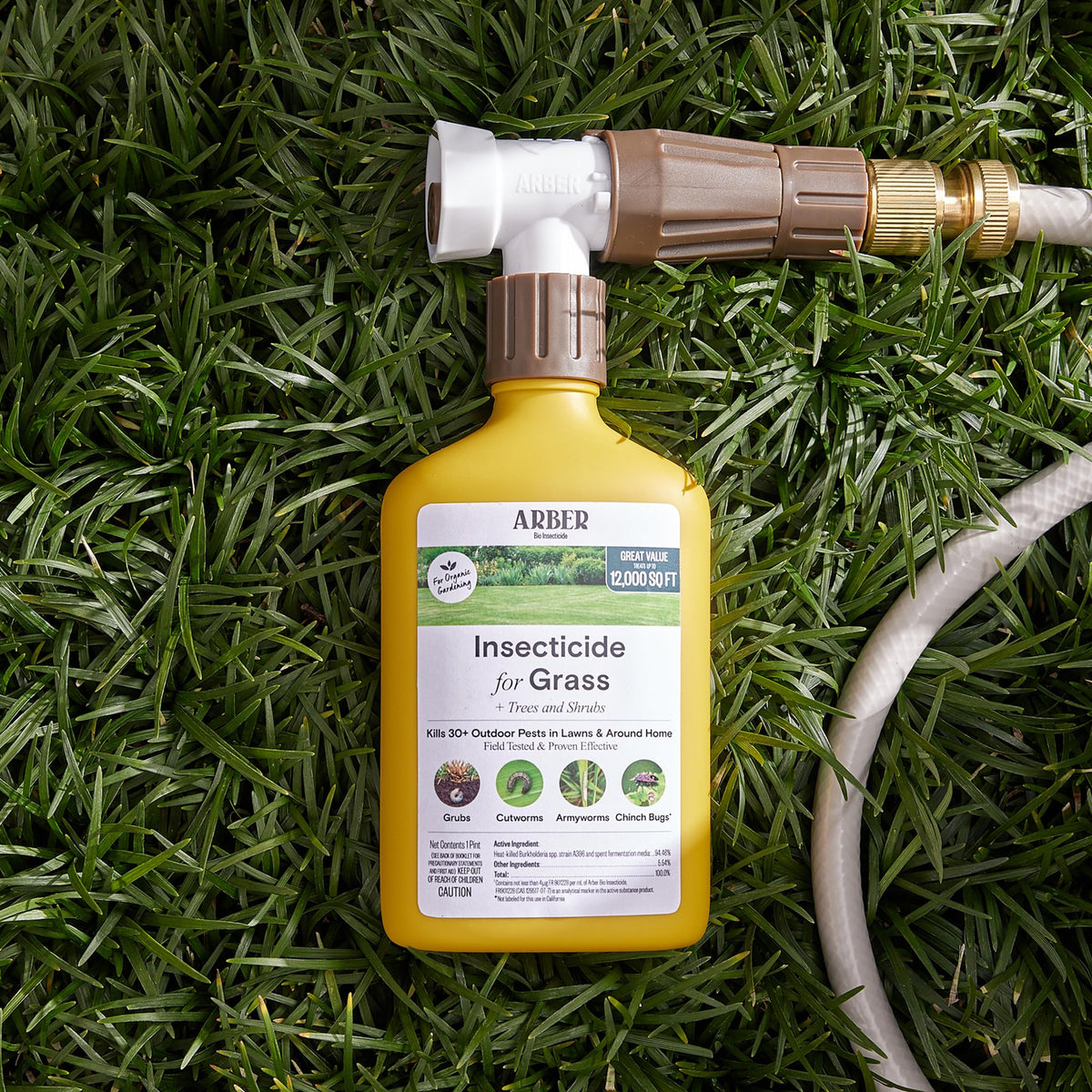 Organic Grub Killer & Lawn Insecticide 16 oz S3965